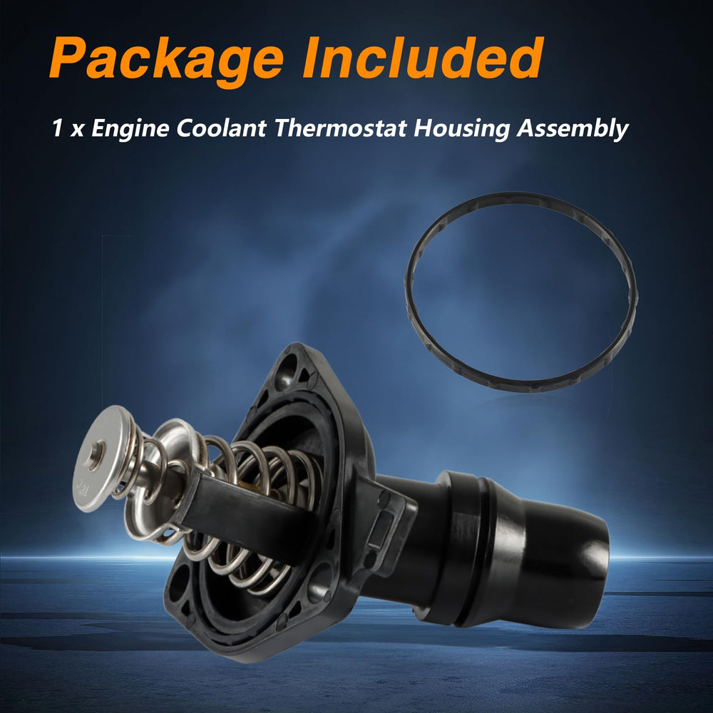 FUSCH thermostat maintains optimal engine temperature for balanced performance.