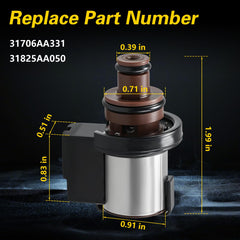 FUSCH model compatibility image, shows compatible part numbers for quick matching