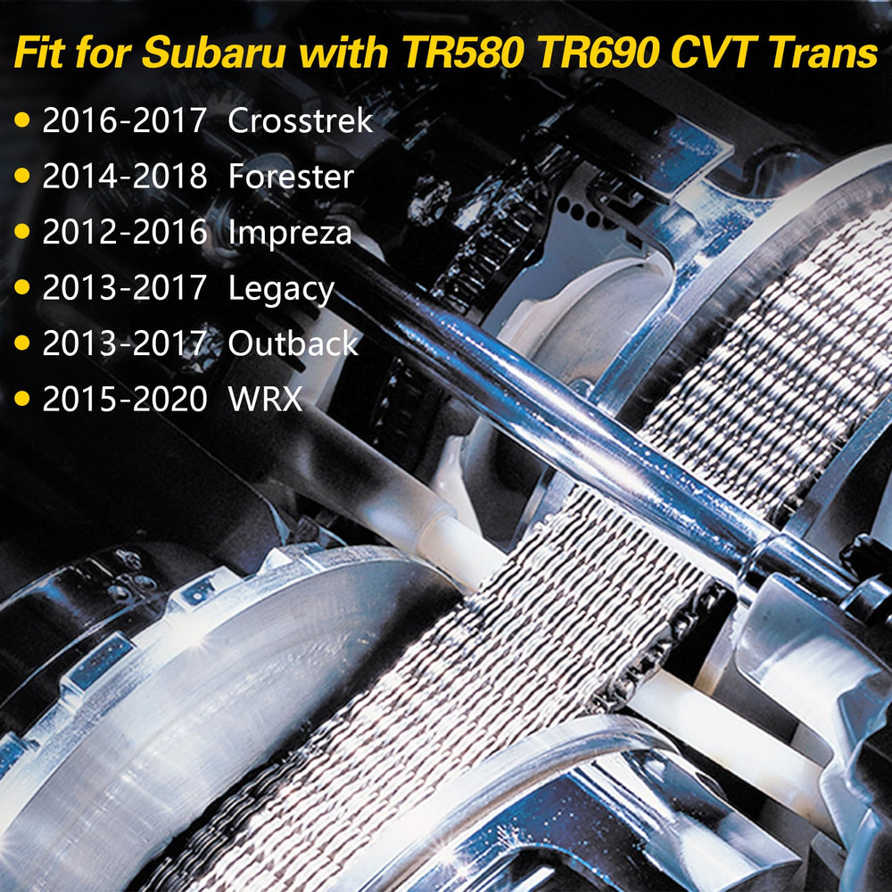 FUSCH compatibility image, Subaru TR580/TR690 transmissions and lock-up integration