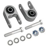 FUSCH upgrade stainless steel rear shock extensions for Silverado and Sierra with visible lift