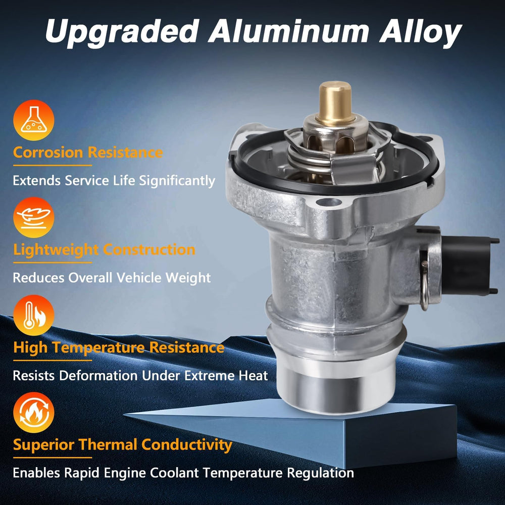 FUSCH thermostat housing for Chevy Cruze 2016 supports reliable cooling performance.