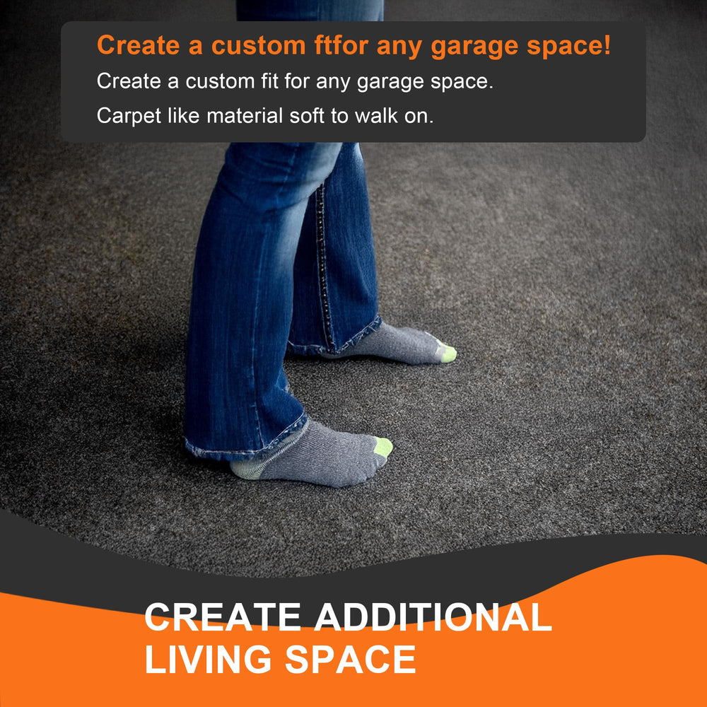 Non-slip backing keeps the mat securely in place.