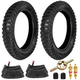 FVRITO 125x275 knobby tire close-up highlighting rugged traction for diverse terrains