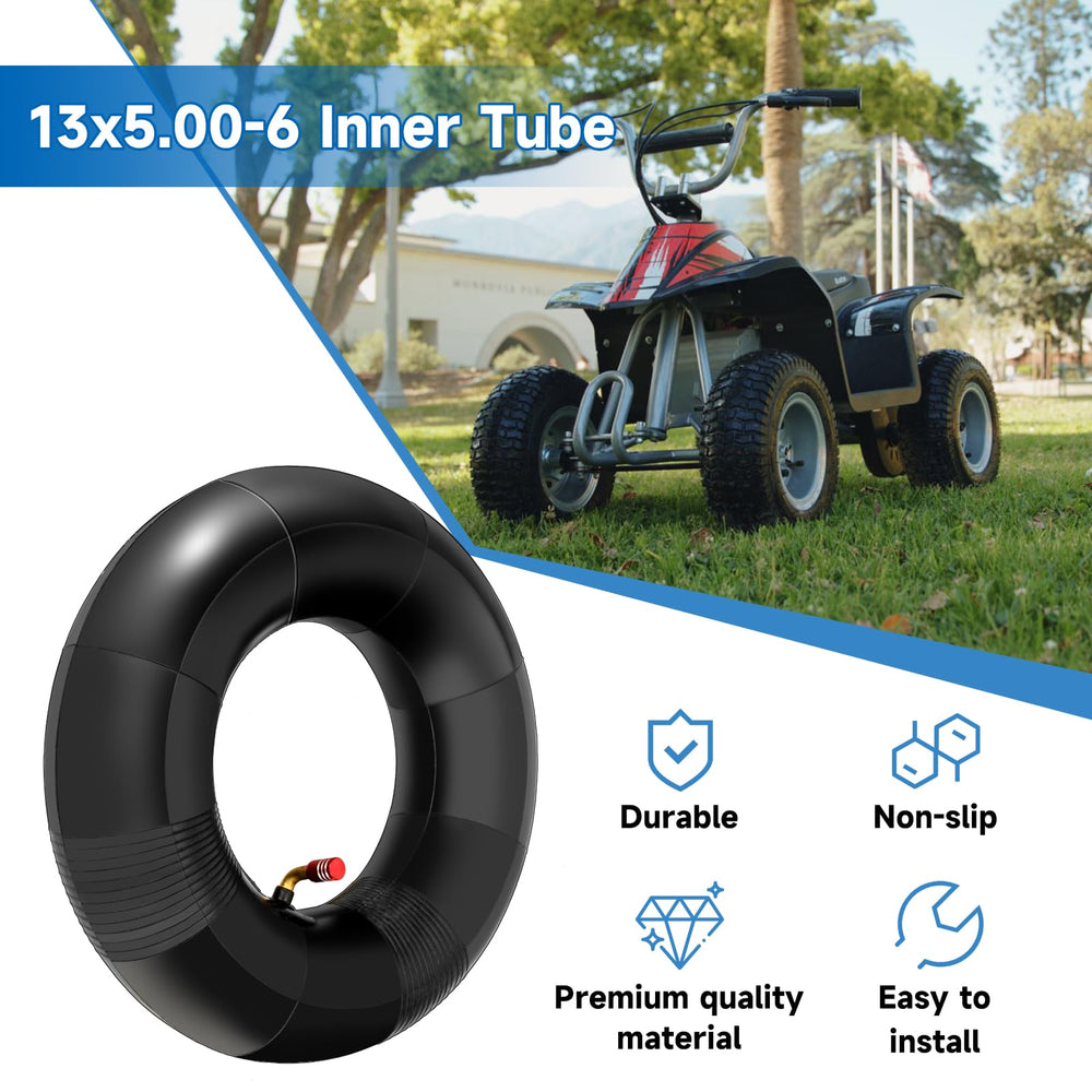 FVRITO two-pack inner tubes shown for quick yard equipment replacements.