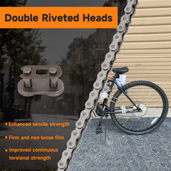 FVRITO 415 chain heavy-duty materials indicate long-lasting performance
