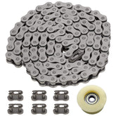 FVRITO 415 chain close-up showing durable link construction for motorized bikes