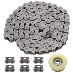 FVRITO 415 chain close-up showing durable link construction for motorized bikes