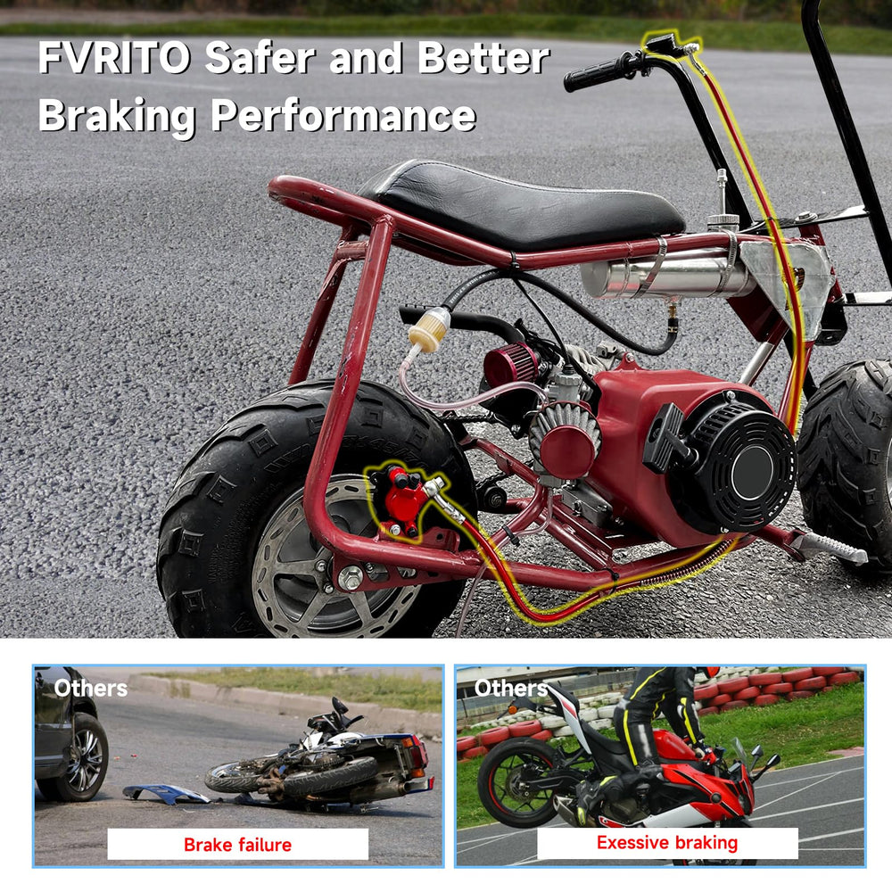FVRITO banjo bolt M10x1.25 for secure, leak-free connection