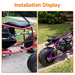 FVRITO complete exhaust system image for easy bolt-on installation and reliability.