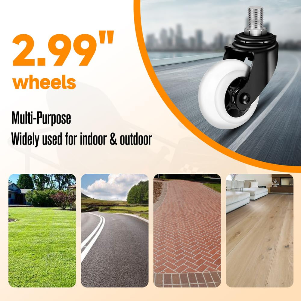 FVRITO durable metal bearing detail supports longer rolling life.