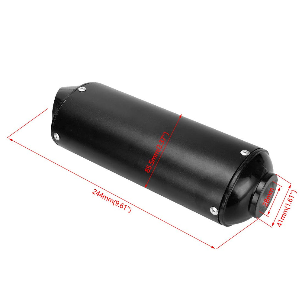 FVRITO exhaust muffler gasket ensures sealed connection for off-road use.