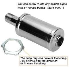 FVRITO Hammerhead 80T muffler maintains power with quieter exhaust.