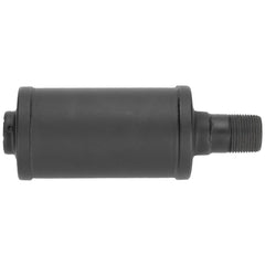 Package includes muffler and snap ring for immediate use.