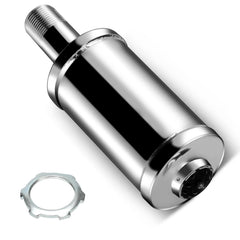 FVRITO exhaust muffler for Predator 196cc chrome finish boosts low-end tone and durability.