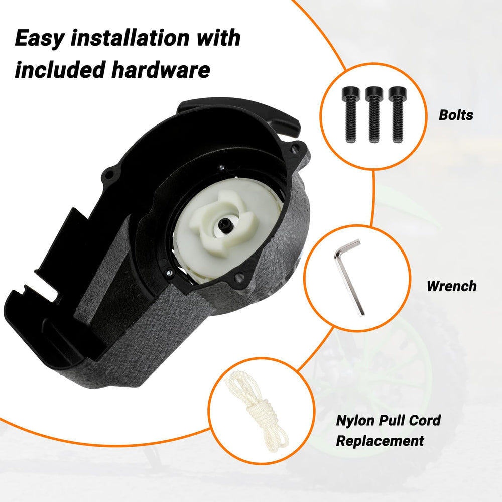 FVRITO hardware kit includes bolts and wrench for easy installation