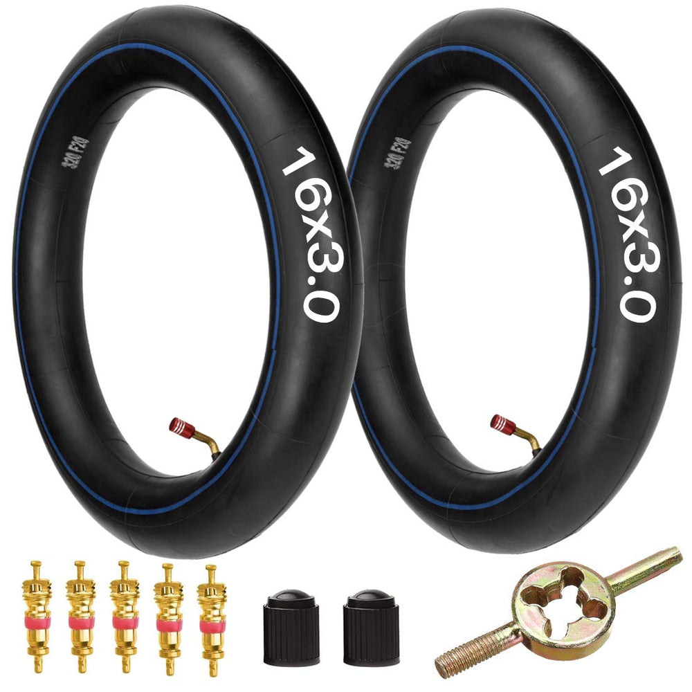 FVRITO inner tube 16x3.0 with TR87 angled valve for 12-inch rims