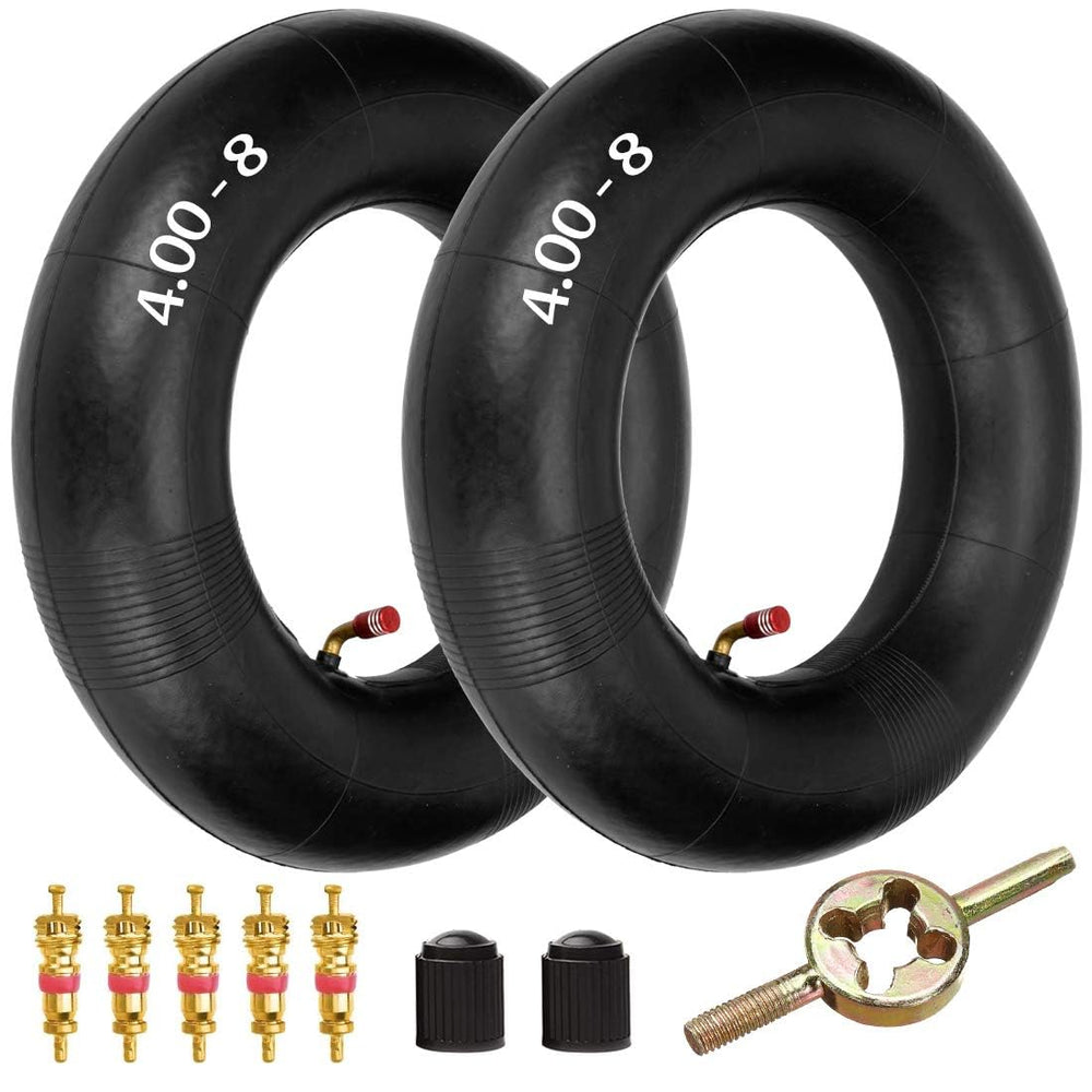 FVRITO inner tube for 4.80/4.00-8 tires boosts compatibility and ride stability.
