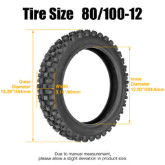 FVRITO inner tube with valve cap kit for quick setup.