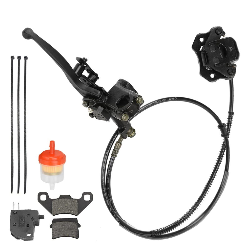 FVRITO left hydraulic brake master cylinder for ATVs ensures broad compatibility
