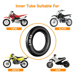 FVRITO packaged inner tubes with caps and valve components