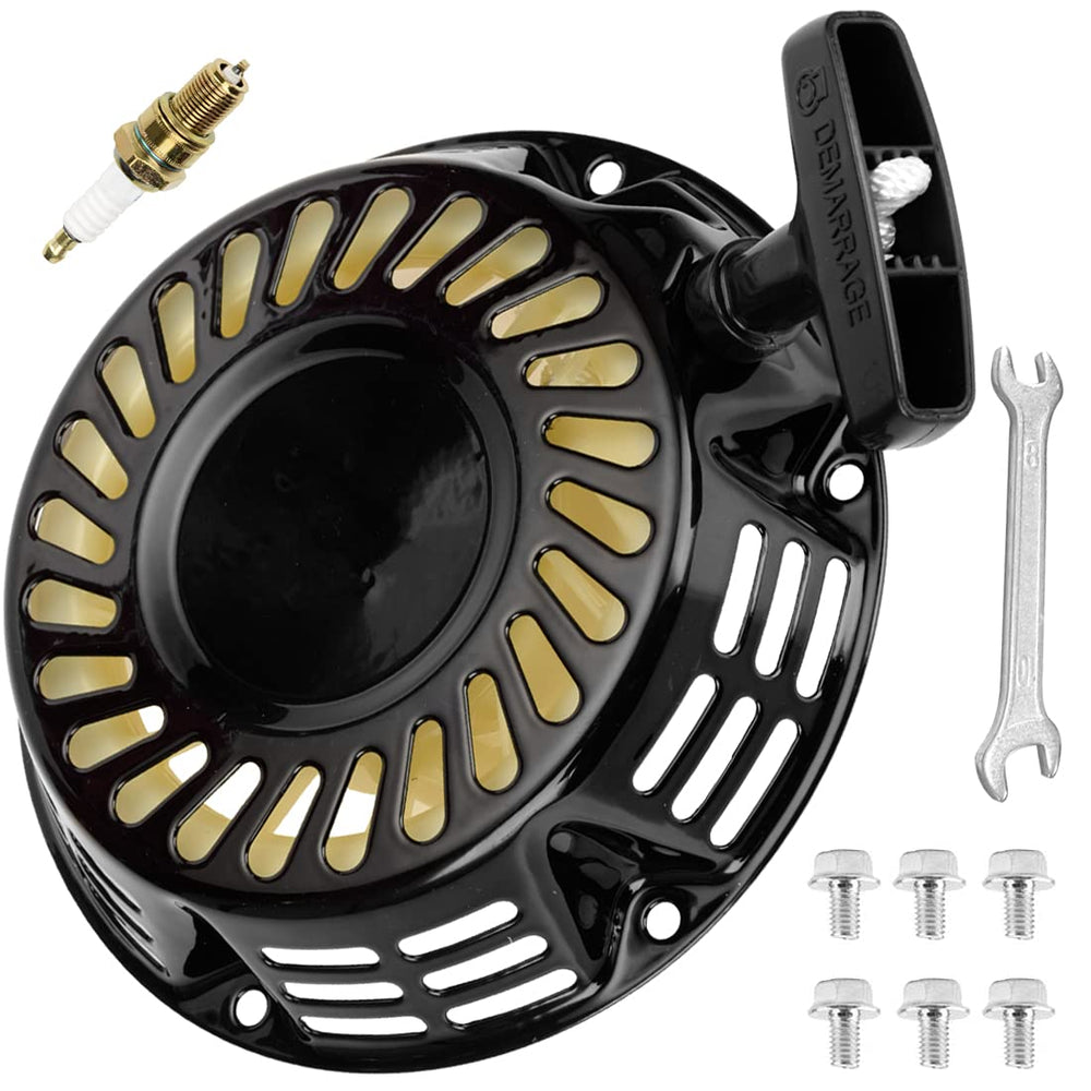 FVRITO pull start recoil assembly shown for quick, reliable engine start on mini bikes