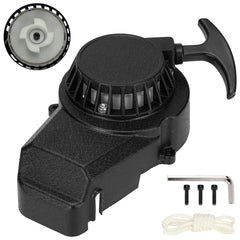 FVRITO pull start assembly on SYX Moto 50cc for reliable engine cranking