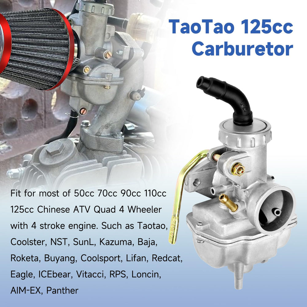 FVRITO PZ20 spark plug included for ignition reliability