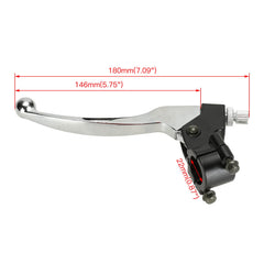 FVRITO silver finish levers complement bike style and comfort.