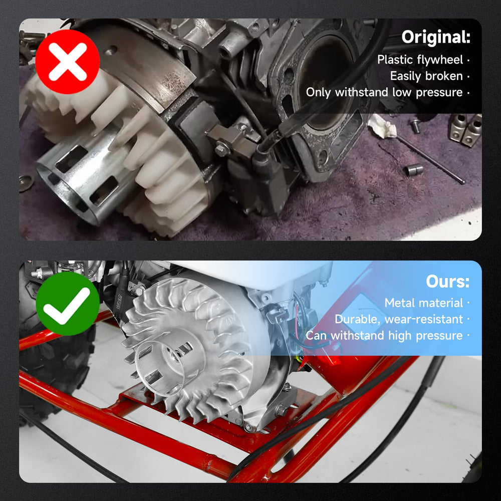 FVRITO timing advance of 8 degrees improves ignition timing for efficient power delivery.