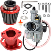 FVRITO VM22 26mm carburetor close-up showing component for improved air flow
