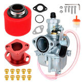 FVRITO VM22 carburetor red with Predator engine compatibility for smooth throttle response