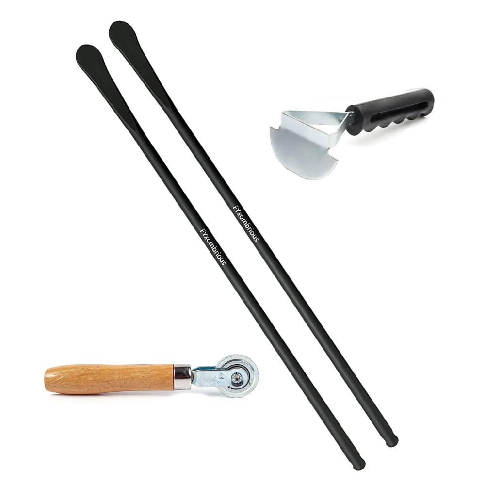 FYxombrious tire spoon 30inch used for easier tire removal and leverage.