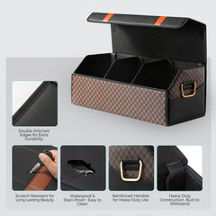 Fyzeoty magnetic lid keeps dust out and allows easy access