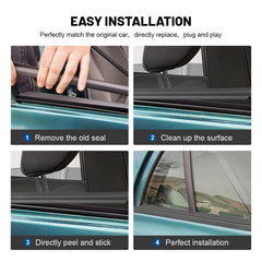 FZJDSD aesthetic window trim adds a clean, finished Corolla look.
