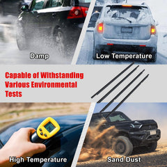 FZJDSD Corolla weatherstrip OEM-fit aligns precisely with factory grooves.