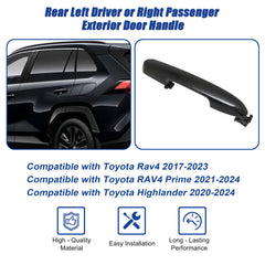 FZJDSD Rav4 Prime left exterior door handle—fits 2021-2024 for easy installation.