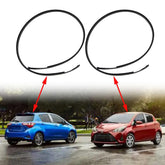 FZJDSD roof trim left for Yaris 2006-2016 enhances exterior fit