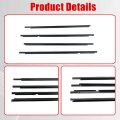 FZJDSD weatherstrip during rain reduces wind noise and drafts.