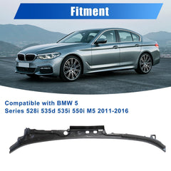 FZJDSD cowl panel side profile showing seamless integration with BMW 5 Series