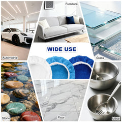 Fzxdfg white polishing cover for clean, scratch-free polishing results.
