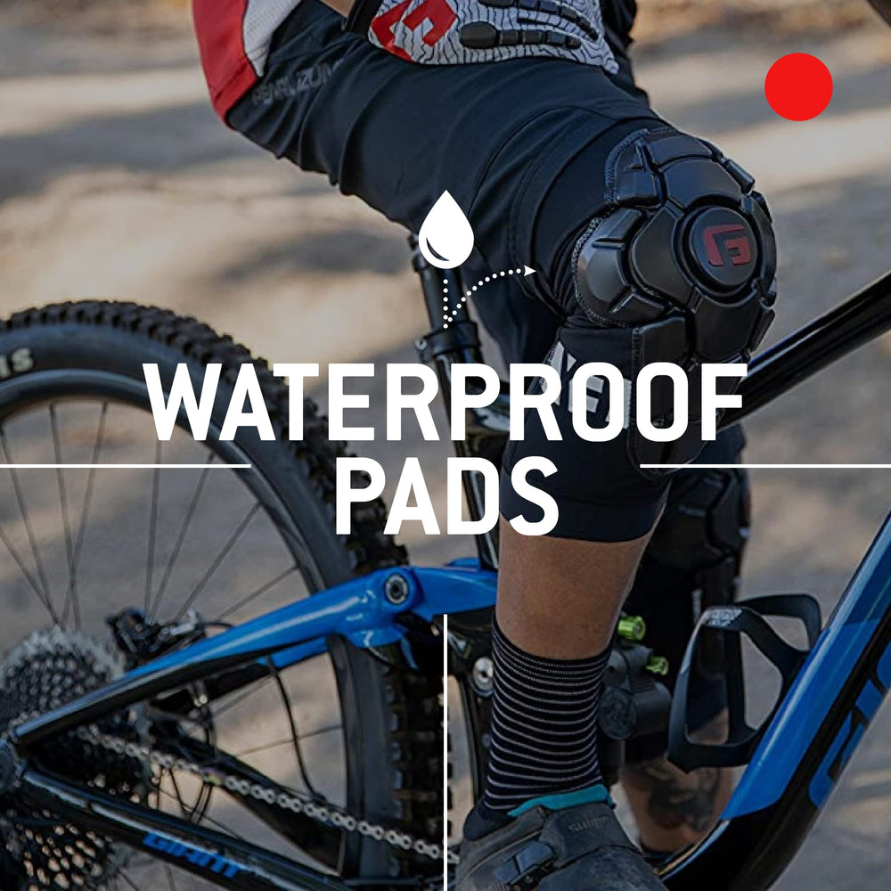 G-Form Pro-X3 knee guards compression sleeve with grippers stays in place