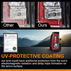 G-PLUS LED Bar tail light SAE/DOT approved for safe street use