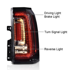 G-PLUS LED Bar tail light wiring connector close-up supports quick wiring