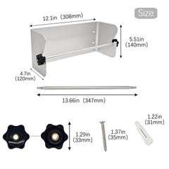 G-Sunny mounted in a trailer keeps towels within reach and space tidy