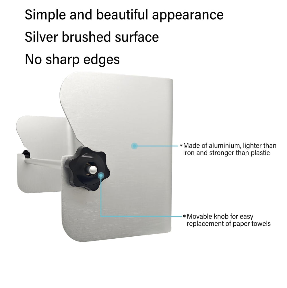 G-Sunny open-design towel holder enables quick towel replacement in garage