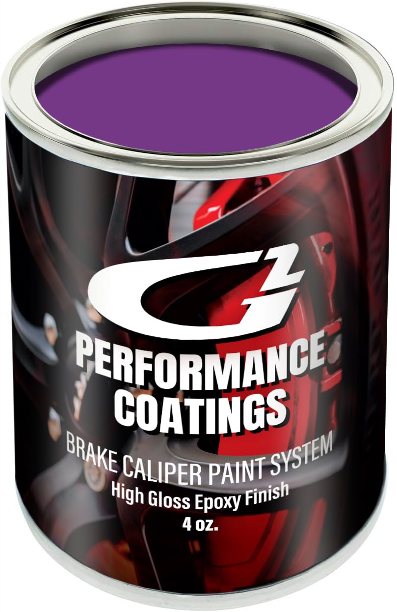 G2 yellow gloss brake caliper paint kit enhances visibility and heat tolerance
