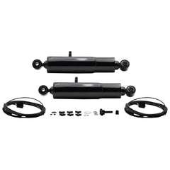 Gabriel Hijackers rear adjustable air shocks for towing with leveling advantage