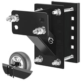 GADFISH spare tire carrier with triangular-structure design for robust road support