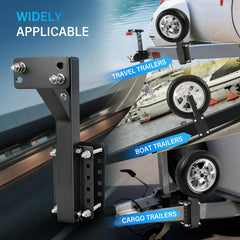 GADFISH easy-installation bolts allow fast setup with a single wrench.