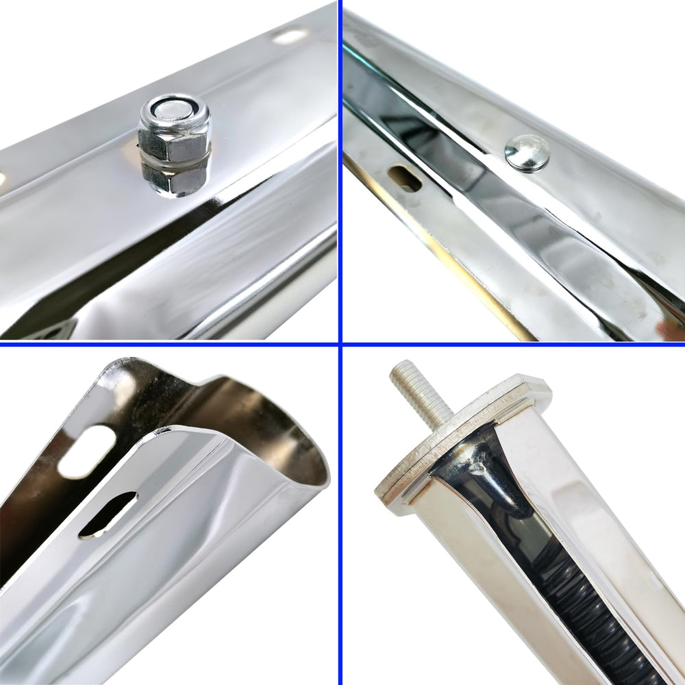 GaeaAuto 24x3-inch aluminum reflectors with DOT-C2 tape for enhanced visibility.